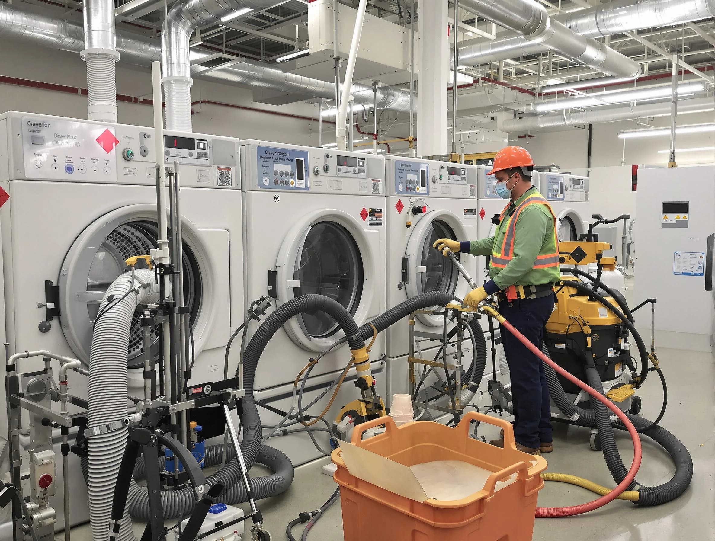 Commercial-grade dryer vent cleaning by North Valley Dryer Vent Cleaning in North Valley