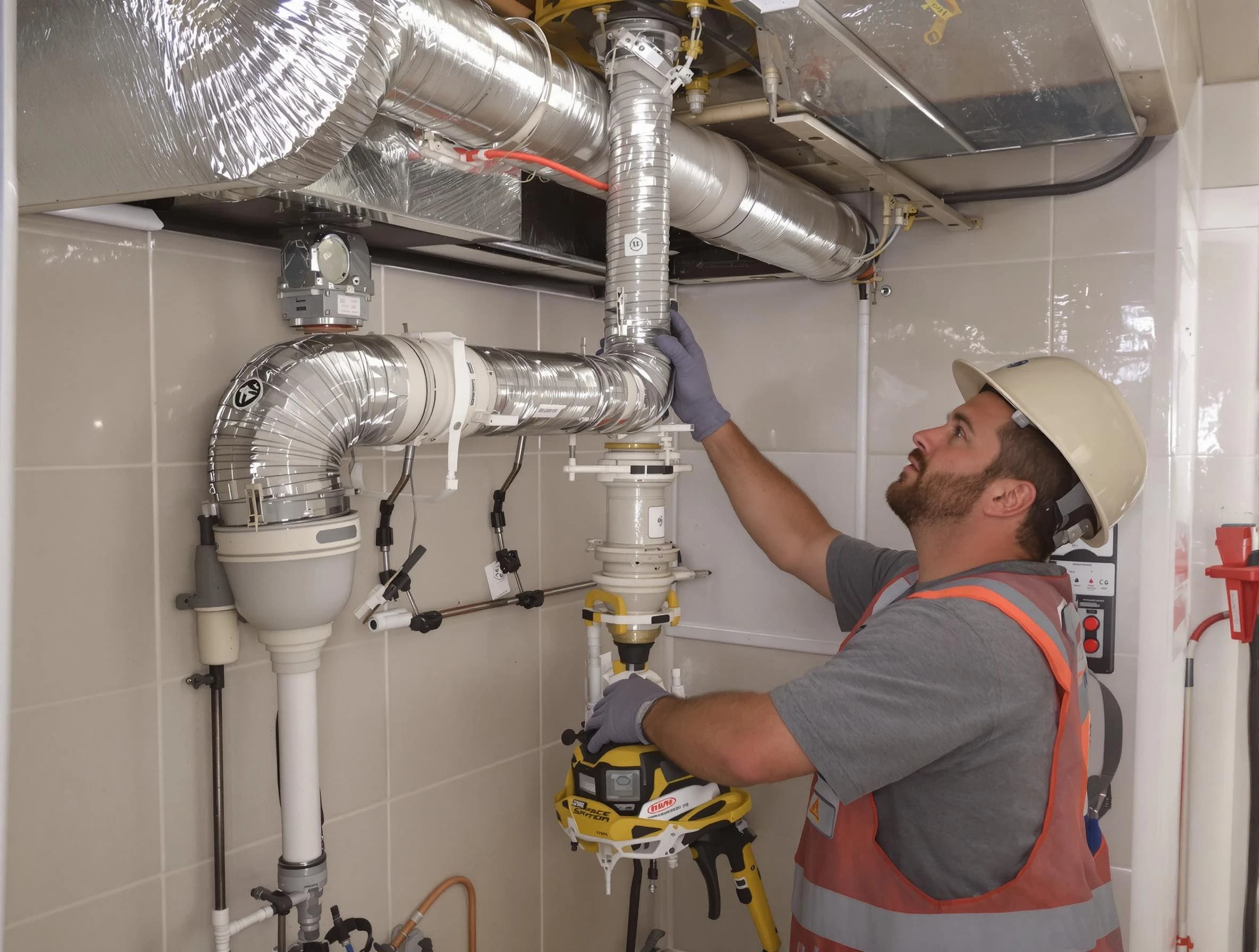 North Valley Dryer Vent Cleaning expert performing professional dryer vent repair and installation in North Valley