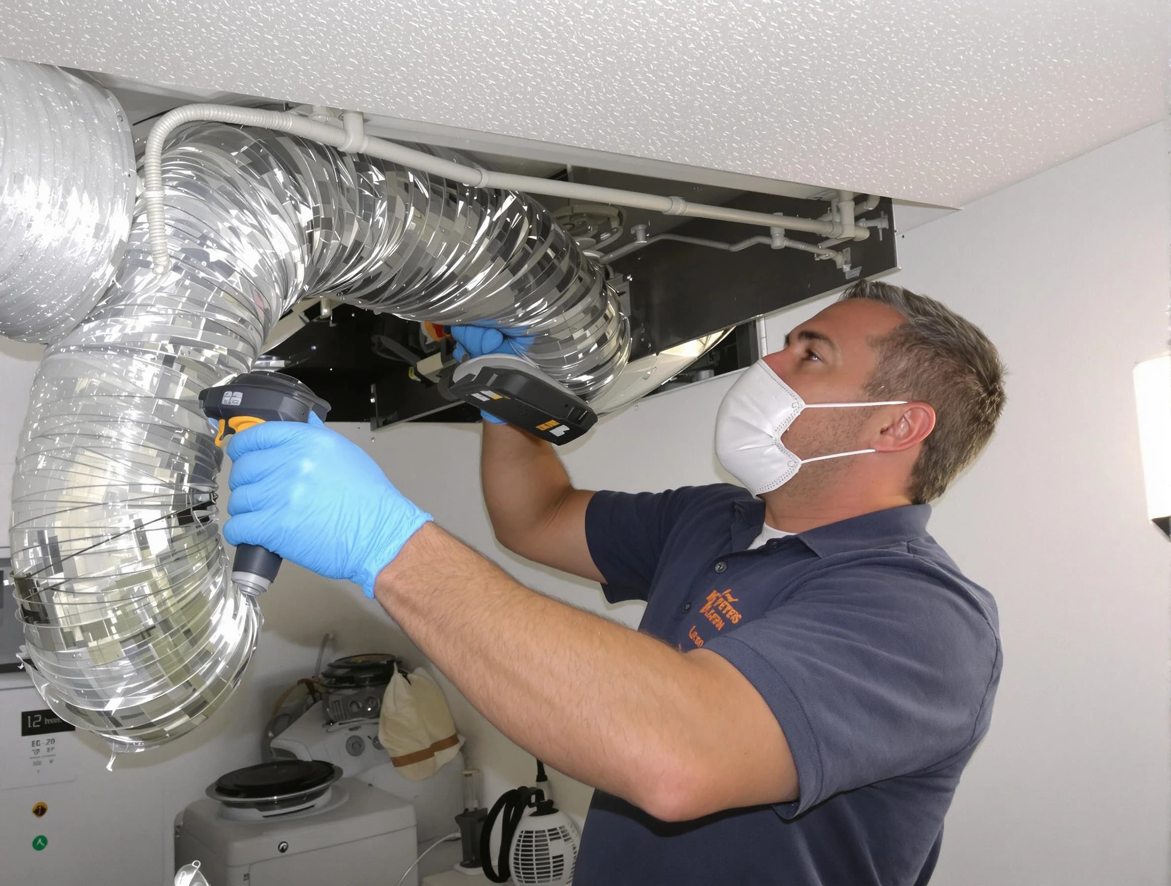 North Valley Dryer Vent Cleaning professional performing thorough residential dryer vent cleaning in North Valley