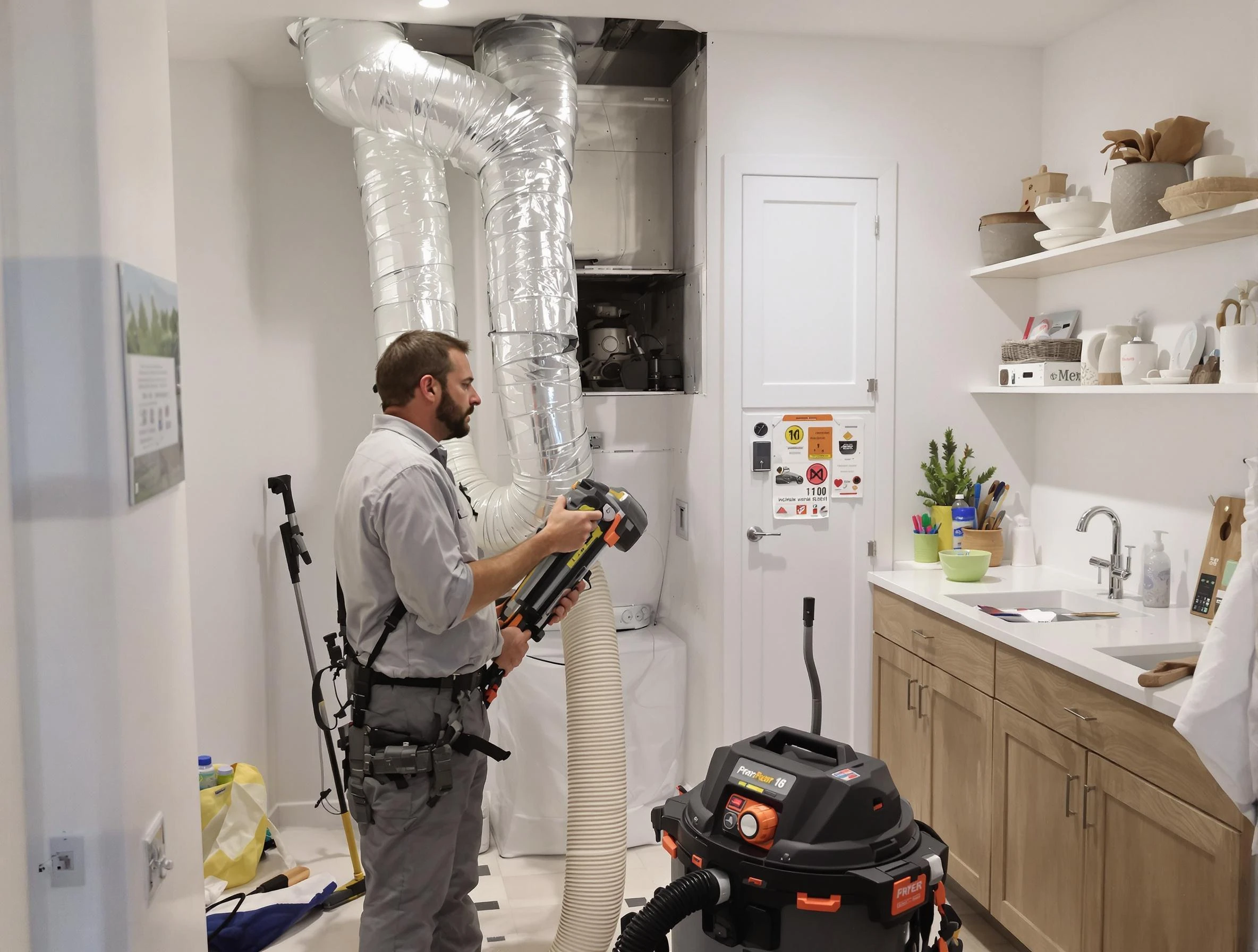 Clogged Dryer Vent Cleaning in North Valley