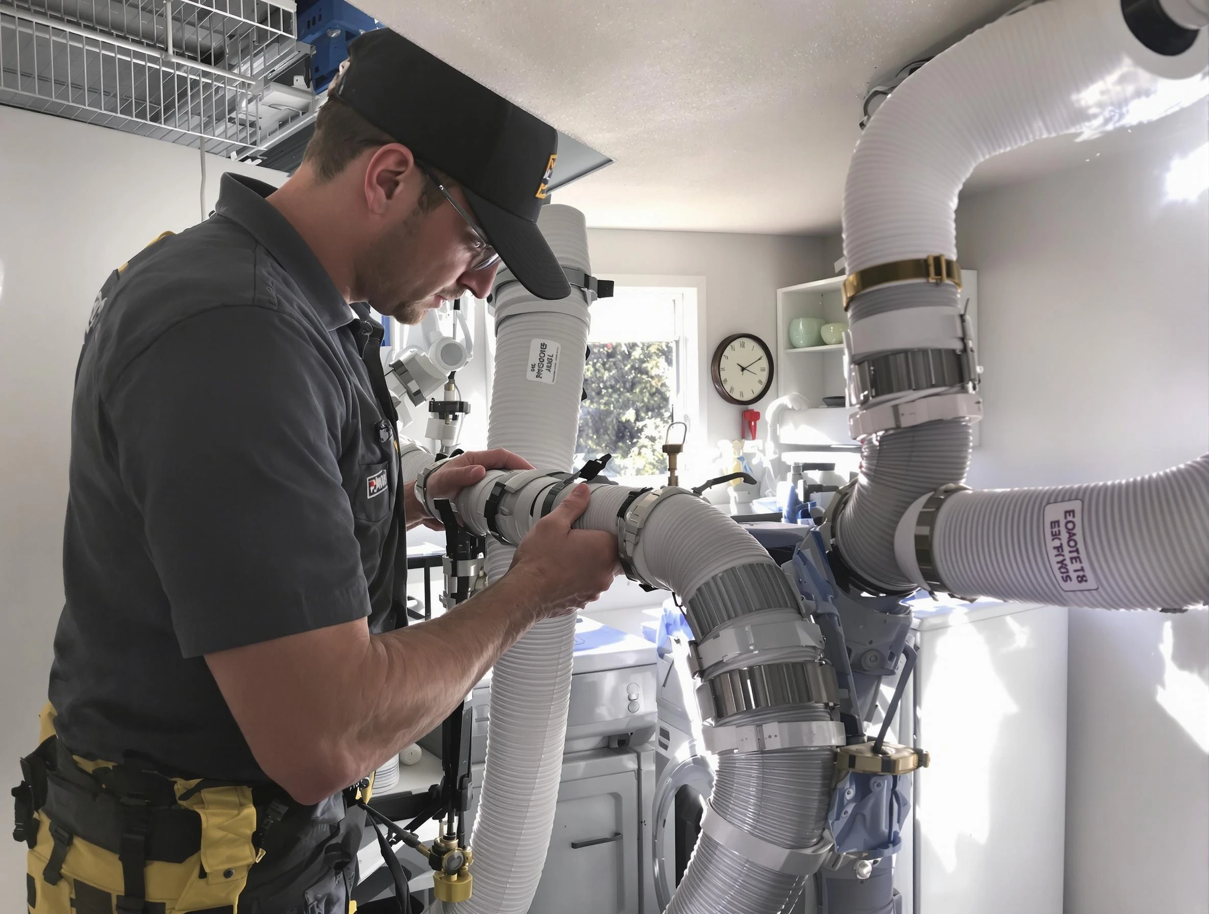 Dryer Vent Hose Installation in North Valley