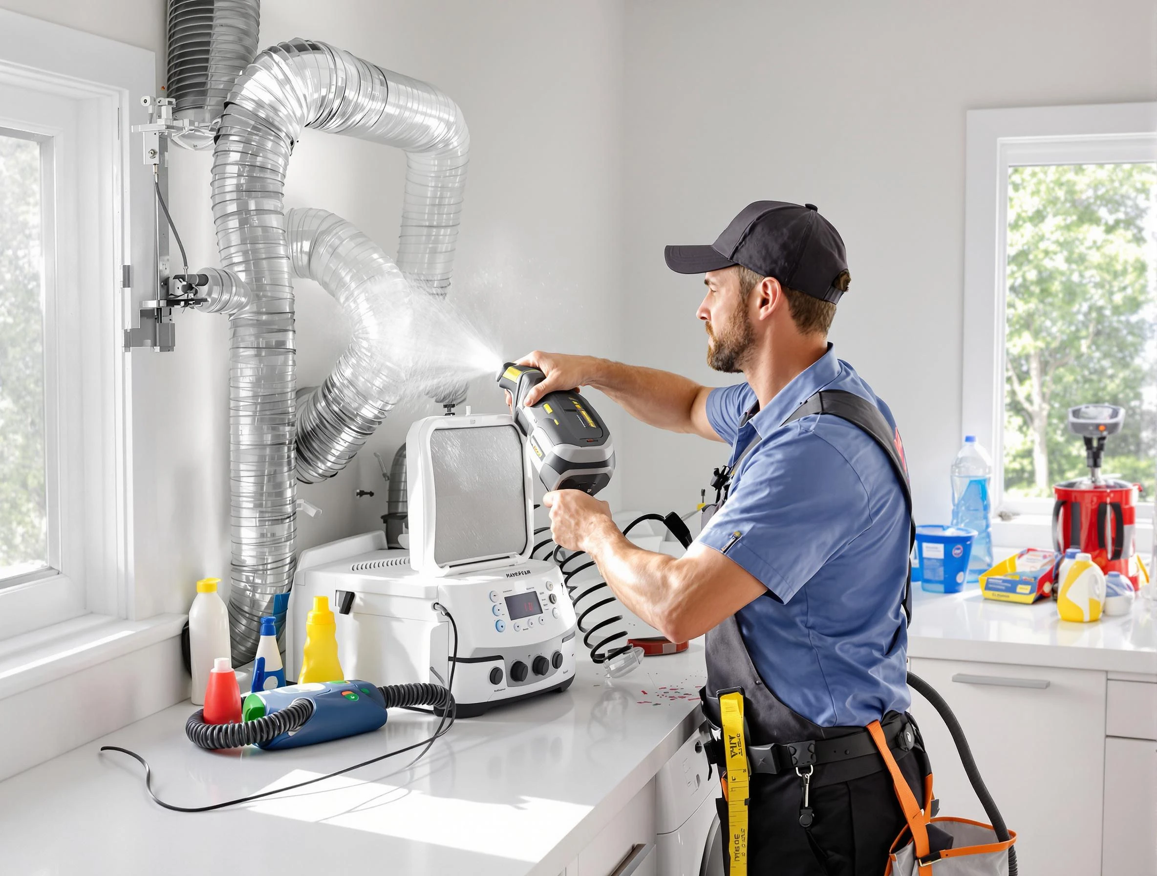 Residential Dryer Vent Cleaning in North Valley