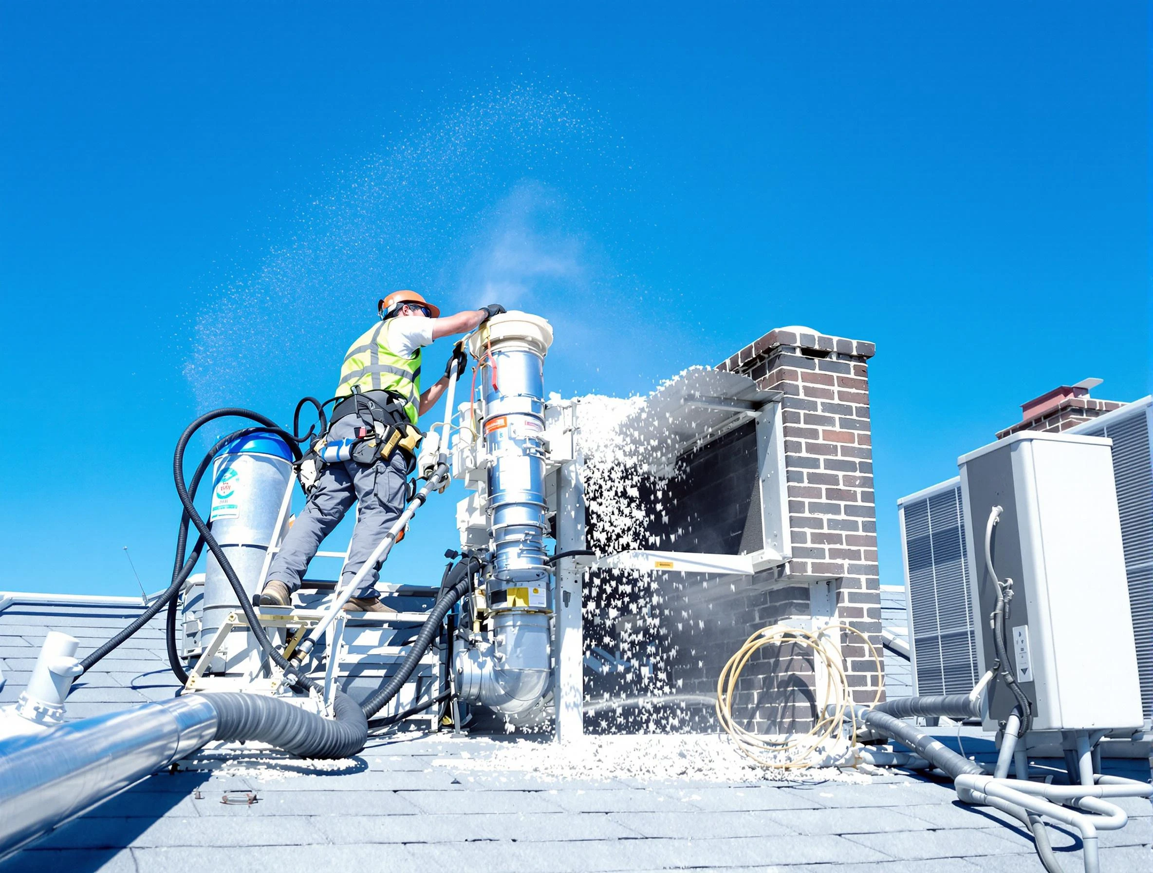 Expert roof dryer vent cleaning by North Valley Dryer Vent Cleaning in North Valley